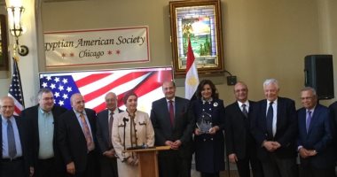 الجالية المصرية بشيكاغو تكرم وزيرة الهجرة لنجاحها فى ربط المصريين بالخارج بمصر