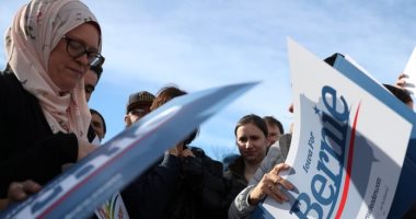 بيرنى ساندرز  يهودى ينافس فى انتخابات الرئاسة الأمريكية بأصوات العرب..سيناتور فيرمونت " ديمقراطى " يحظى بتأييد المسلمين وذوى الأصول العربية بموقفه من قضية فلسطين ودفاعه عن الحقوق المدنية
