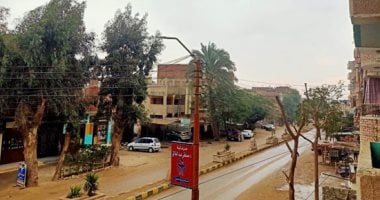 صور.. سقوط أمطار متوسطة وطقس بارد على محافظة بنى سويف