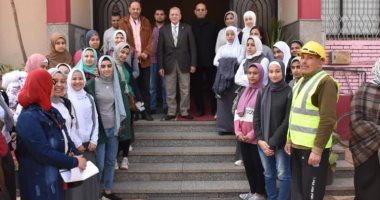 مياه القليوبية تستقبل وفدًا من طالبات المدارس للتوعية بأهمية ترشيد الاستهلاك