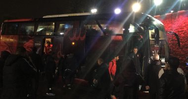 الأهلي يصل استاد القاهرة لخوض مباراة القمة الـ125 أمام الزمالك