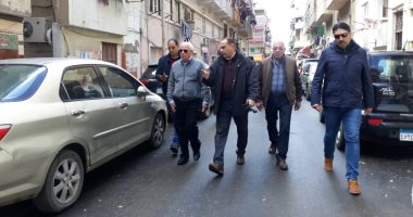 محافظ بورسعيد يكلف بفتح الجراجات أسفل العمارات ببورفؤاد.. صور‎