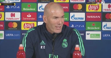 زيدان قبل قمة ريال مدريد ضد مانشستر سيتى: جوارديولا الأفضل فى العالم