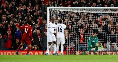 ترتيب هدافي الدوري الإنجليزي بعد هدف محمد صلاح ضد وست هام