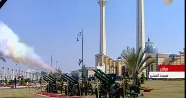 "21 طلقة".. مراسم تشييع الرئيس الأسبق حسنى مبارك بمسجد المشير طنطاوى
