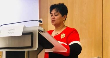 نميرة نجم في باريس لحضور ندوة تطور قانون الاستثمار والتحكيم بأفريقيا