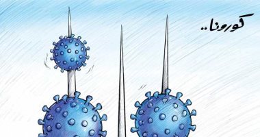 كاريكاتير صحيفة كويتية.. إجراءات احترازية لمنع تفشى كورونا فى البلاد 