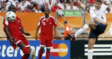 جول مورنينج.. جيرارد يطلق صاروخا ضد ترينداد وتوباجو في كأس العالم 2006