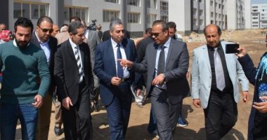 محافظ الغربية ورئيس هيئة التنمية الصناعية يتفقدان مشروع المنطقة الصناعية بالمحلة