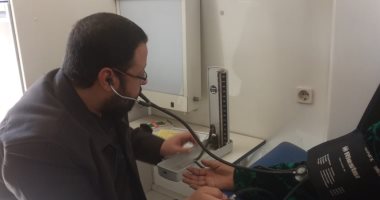 الكشف على 2100  مواطن بالمجان بقرية الدناقلة فى سوهاج