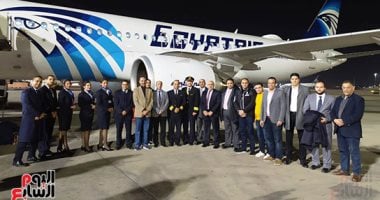 صور.. الطائرة الرابعة إيرباص A320neo تصل مطار القاهرة.. تتضمن أحدث التقنيات