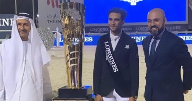 إنجاز تاريخي للفروسية المصرية.. محمد زيادة يفوز بذهبية بطولة الجائزة الكبرى