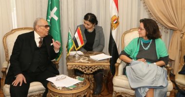 رئيس حزب الوفد يلتقي مندوبة الاتحاد الأوروبي لمناقشة عدد من الملفات