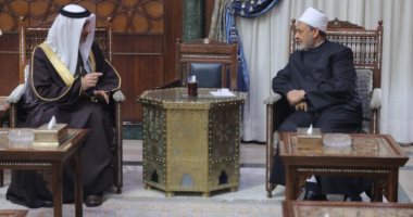  شيخ الأزهر يستقبل سفير البحرين ويؤكد متانة العلاقات العلمية والثقافية