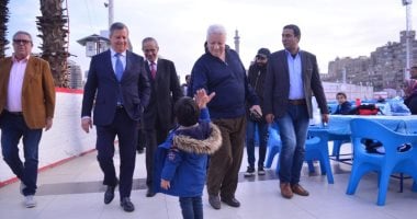 صور .. مسئولو الترجي يشيدون بمنشآت الزمالك 
