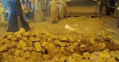 ارتفاع ضحايا انهيار سور مدرسة إلى 3 وفيات بقنا..صور