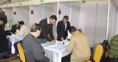 صور.. إقبال ملحوظ بانتخابات التجديد النصفى بنقابة المهندسين فى القاهرة