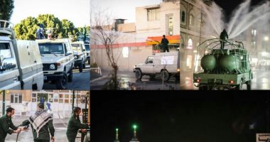 فيديو.. ايران تعقم الأضرحة والشوارع لمواجهة كورونا بعد وفاة 34 واصابة 388 