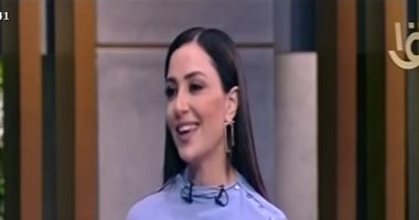 ناردين فرج فى أول يوم لها بالتليفزيون المصرى: "شرف عظيم الوقوف بماسبيرو