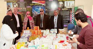 قافلة جامعة طنطا الطبية تعالج 1750 مواطنا في كفر قريطنة بالمحلة.. صور