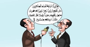كاريكاتير اليوم السابع يرد على شائعات الإخوان حول انتشار فيروس كورونا فى مصر