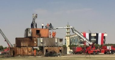 قوات الإنقاذ تقدم عروضا لانتشال الضحايا من أسفل العقارات المنهارة
