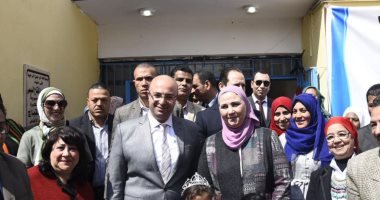 وزيرة التضامن تفتتح دار لفاقدى الرعاية من كبار السن فى بنى سويف