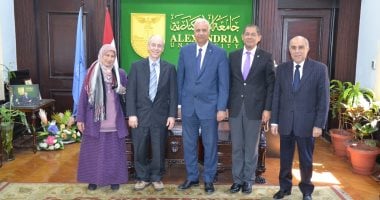 رئيس جامعة الإسكندرية: نسعى للتعاون مع جامعة ويسترن ميتشجن باللغات التطبيقية