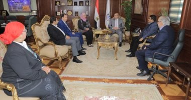 محافظ بنى سويف يستقبل وزيرة التضامن لافتتاح وتفقد مواقع ومنشآت خدمية