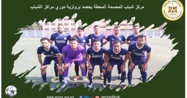 مركز شباب المحسمة الإسماعيلى يحصد برونزية دورى مراكز الشباب