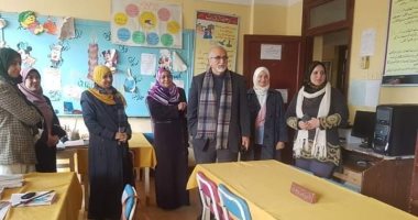 مدرسة كفر تصفا الإعدادية بنات تفوز بالمركز الأول بمسابقة أجمل مدرسة بالقليوبية