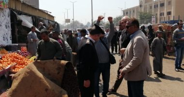 تحرير 155 محضر ومخالفة فى حملة لإزالة الإشغالات من الشوارع الأقصر