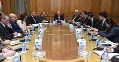 "العصار" يبحث إقامة محطات كهربائية بالطاقة الشمسية مع وفد صينى