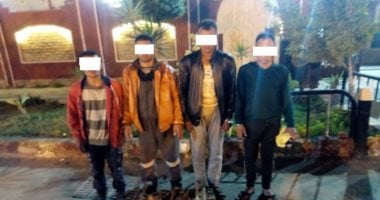 صور.. الداخلية تضبط عصابة وراء سرقة فلنكات السكة الحديد خلال حملات أمنية