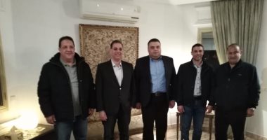 بعثة الزمالك تلبي دعوة عشاء السفير نبيل حبشي بتونس