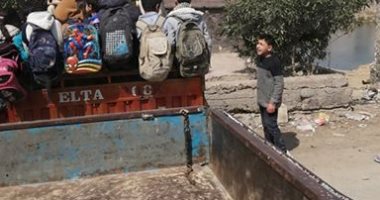 مدينة بلبيس عن نقل طلاب فى تروسيكل: انتظر موفقة المرور على ترخيص 50 ميكروباص