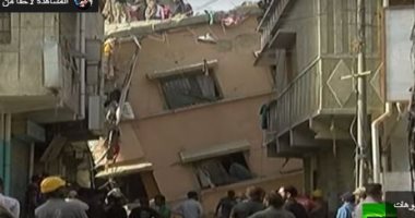 واحد يوقعه!.. قتلى وجرحى جراء انهيار مبنى فى باكستان