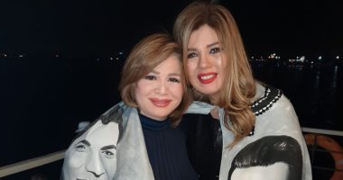 بعباءة فريد شوقى.. إلهام شاهين فى افتتاح مهرجان الأقصر للسينما الأفريقية