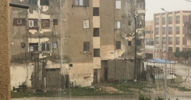 أمطار غزيرة على مدن شمال سيناء وإغلاق جزئى للطرق