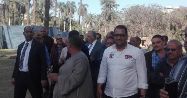 صور.. وزير الزراعة: نسعى لخروج معرض زهور الربيع فى صورة تليق به