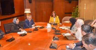وزير الهجرة تعقد اجتماعا مع قيادات محافظة الغربية
