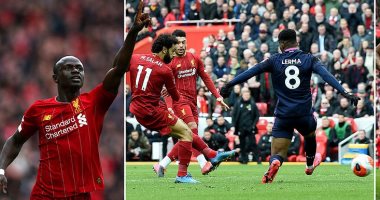 ليفربول يستعيد نغمة الانتصارات من جديد فى الدورى الإنجليزى.. الريدز يصالح جماهيره بعبور بورنموث والاقتراب خطوة جديدة من اللقب.. محمد صلاح يسجل فى المباراة المئوية بالبريميرليج ويتخطى سواريز ويكرر إنجاز أوين