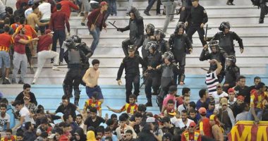 تقارير تونسية: الشرطة تلقى القبض على 102 مشجع بعد شغب جماهير الترجى