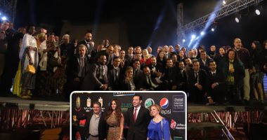 صور.. مهرجان الأقصر للسينما الأفريقية يفتتح دورته التاسعة بتكريم جيمى لوى وزينة وعمرو عبد الجليل وميمونة ندياى فى دورة تحمل اسم فريد شوقى.. وتكريم خاص لفرقة رضا العريقة.. وإهداء الدورة للمخرج الراحل أسامة فوزى