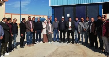 صور.. رئيس شركة المياه بشمال سيناء يتفقد مشروعات إنشاء المحطات