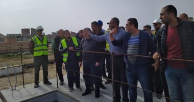 نائب وزير الإسكان يتفقد مشروعات صرف صحى الإسكندرية