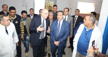 محافظ المنوفية: مبنى الطوارئ بمستشفى شبين الكوم صرح طبى جديد بـ 300 مليون جنيه