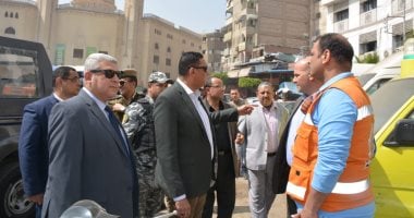 محافظ الدقهلية: تشكيل لجنة لمراجعة كل الأعمال ببنك الدم.. صور
