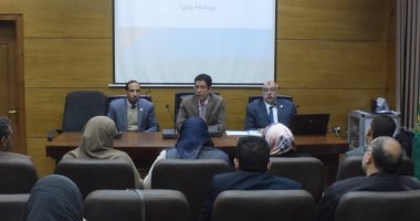 ورشة عمل بجامعة بنها عن كيفية التقدم لمشروع تطوير المعامل
