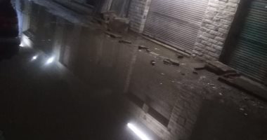 قارئ يشكو تدهور الخدمات وطفح المجارى تهالك الطريق بمنطقه الطالبيه بالجيزة